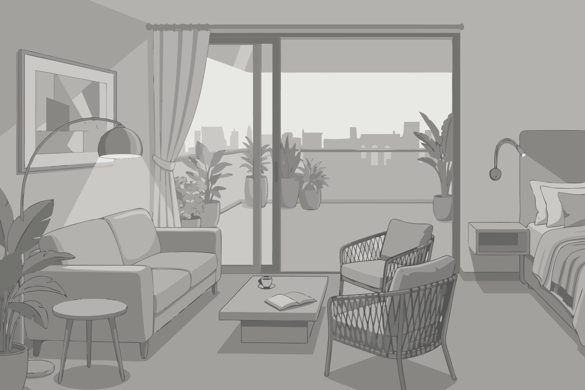 Blick-Zimmer